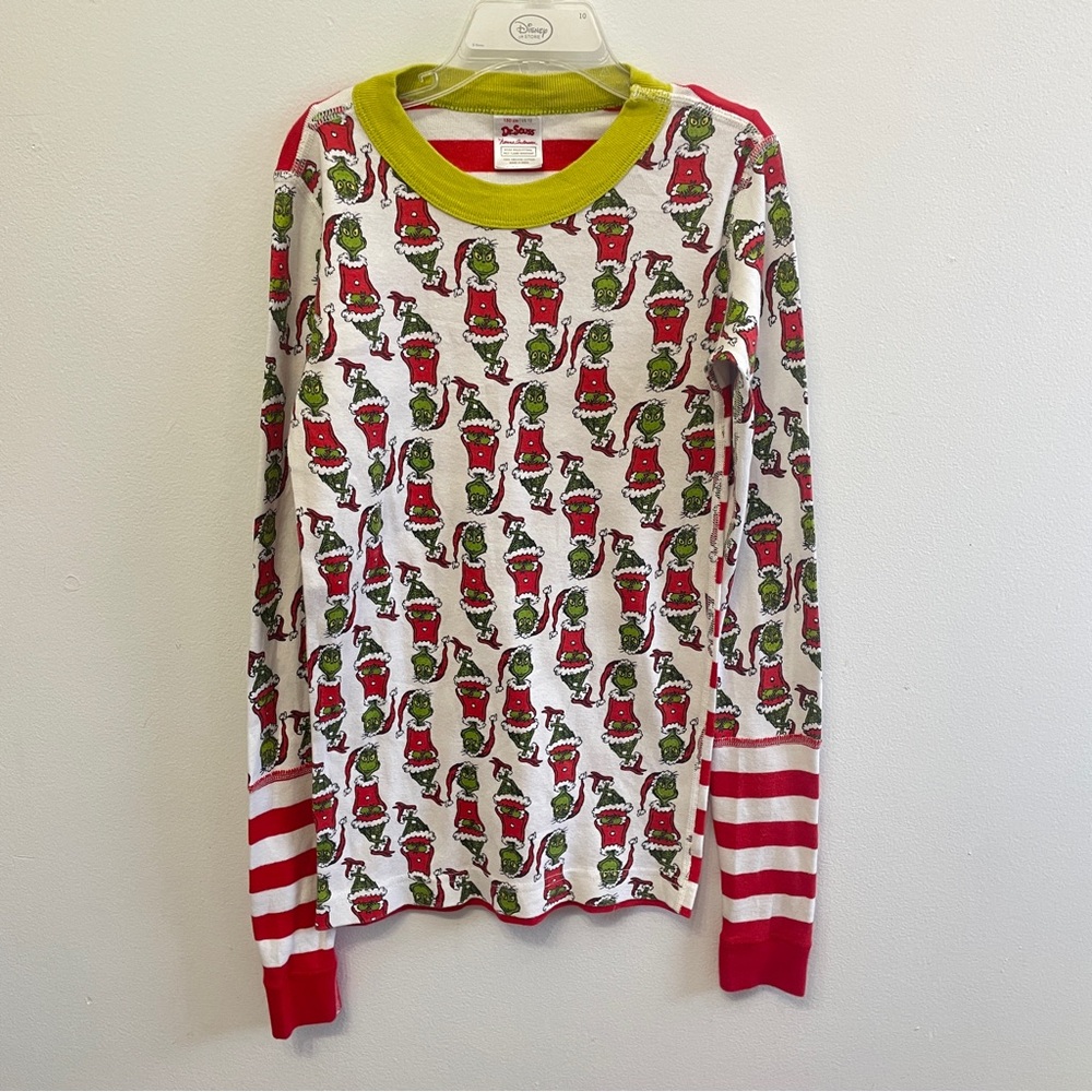 Dr. Seuss Grinch Long Sleeve Pajama Top Hanna Andersson Kids